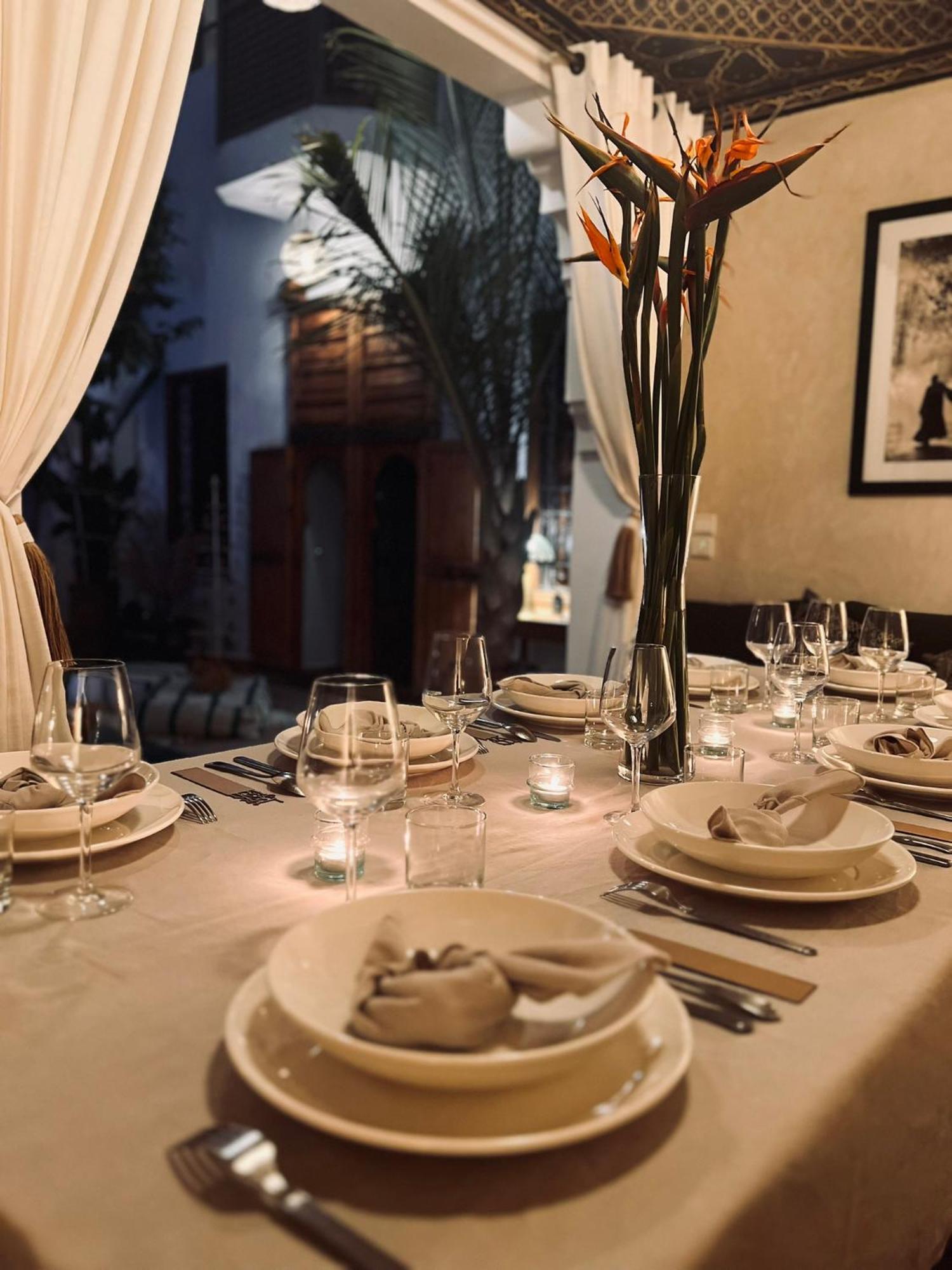 Riad Prive Sadaka Bassin Rooftop Marrákes Kültér fotó