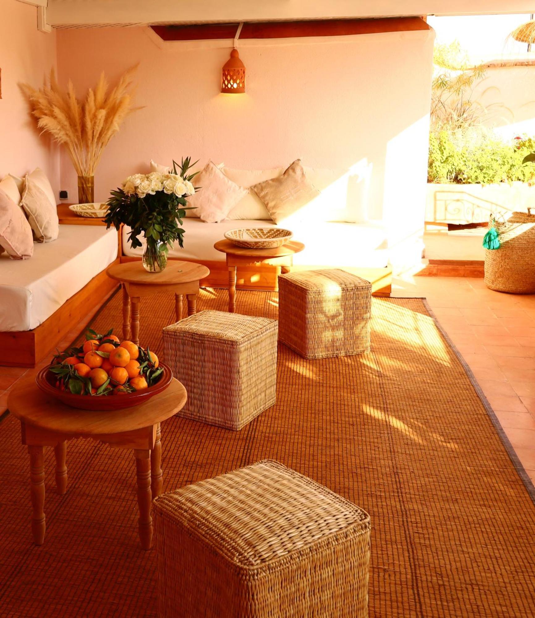 Riad Prive Sadaka Bassin Rooftop Marrákes Kültér fotó