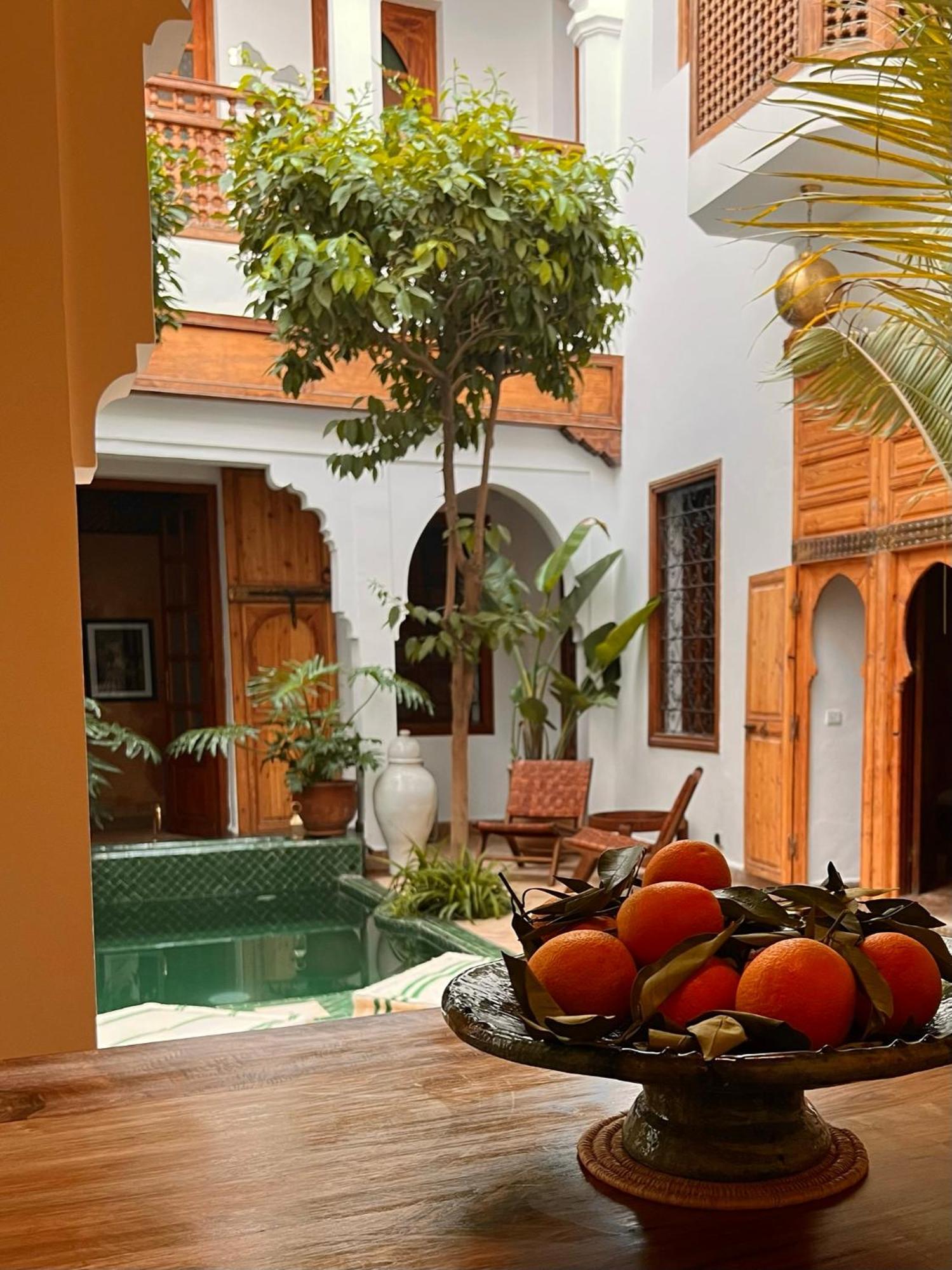 Riad Prive Sadaka Bassin Rooftop Marrákes Kültér fotó