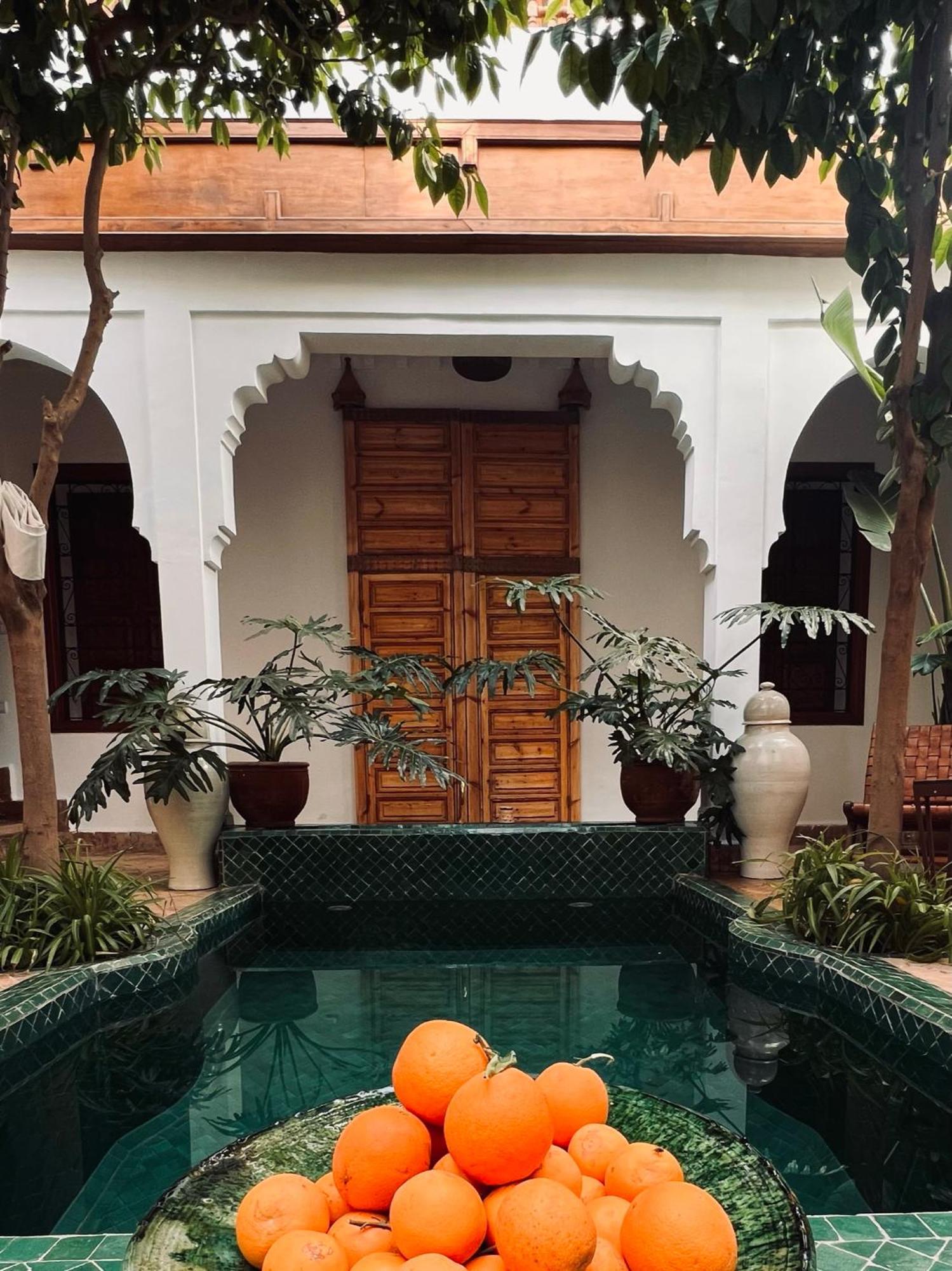 Riad Prive Sadaka Bassin Rooftop Marrákes Kültér fotó