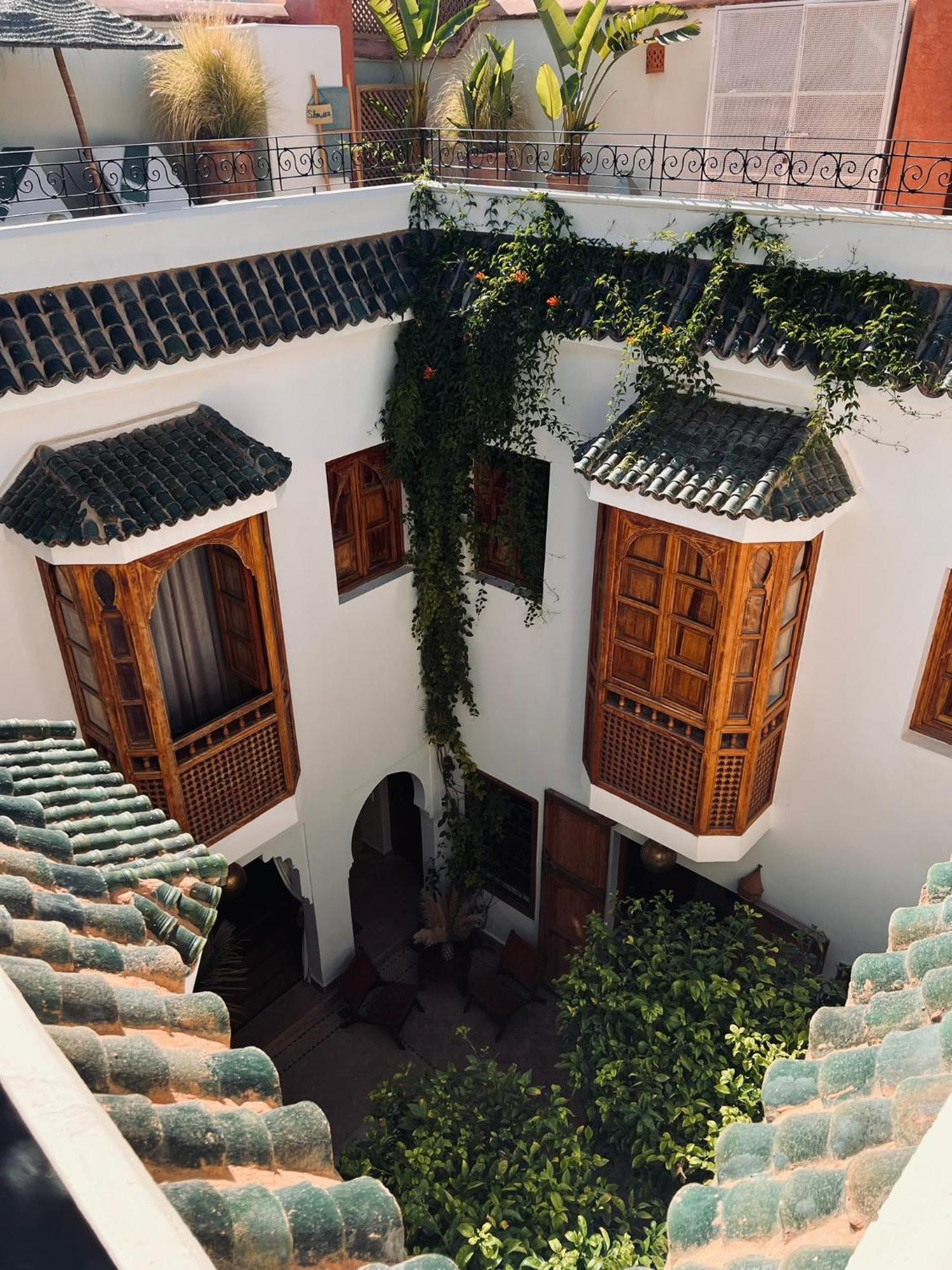 Riad Prive Sadaka Bassin Rooftop Marrákes Kültér fotó