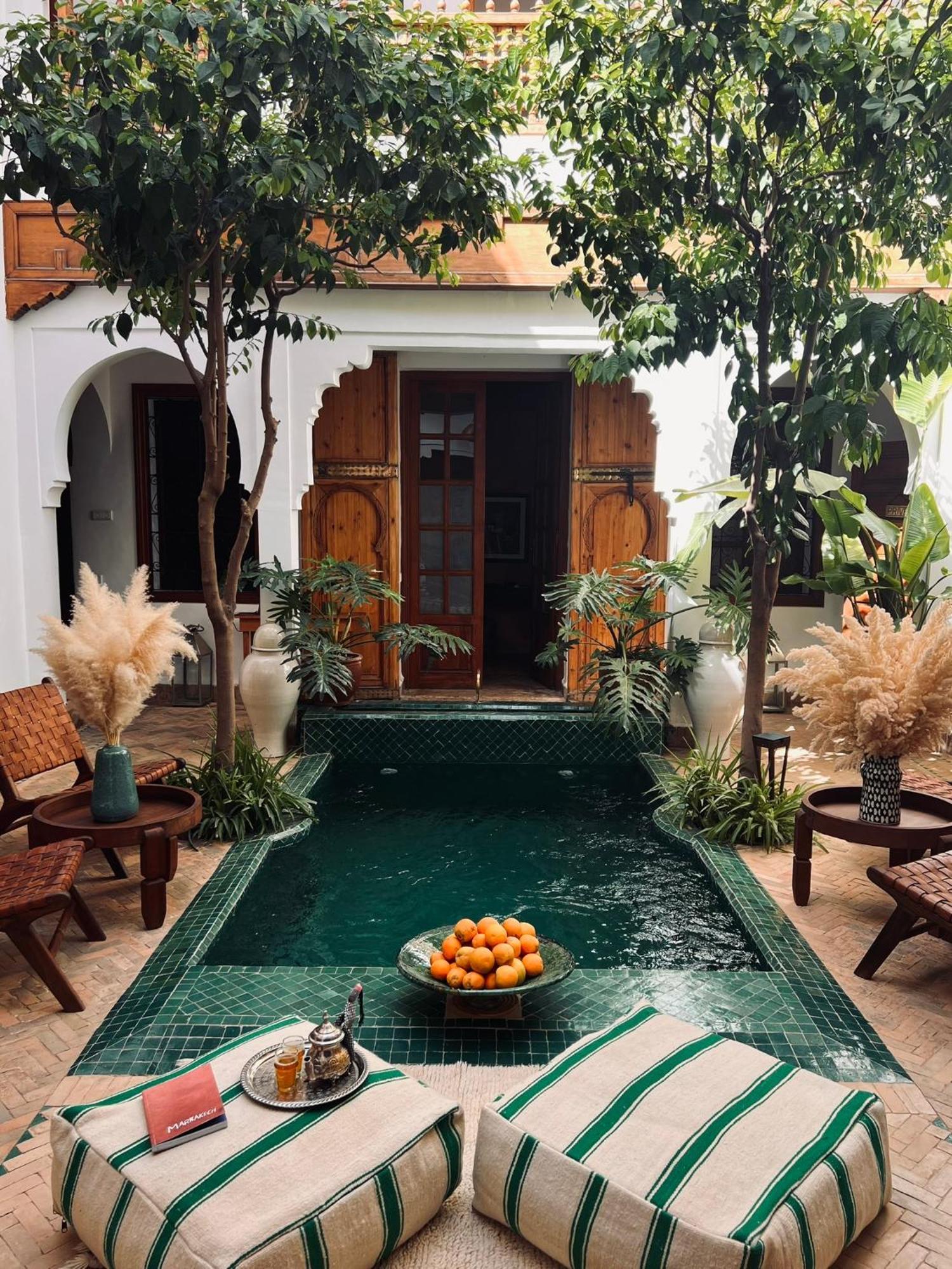 Riad Prive Sadaka Bassin Rooftop Marrákes Kültér fotó
